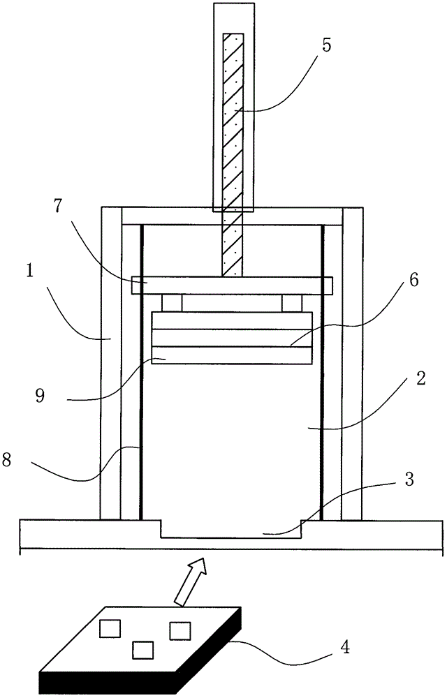 A steel sheet reinforcement mounting machine for flexible circuit boards in the manufacturing process