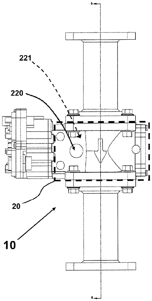 Mass-flow throttle for large natural gas engines