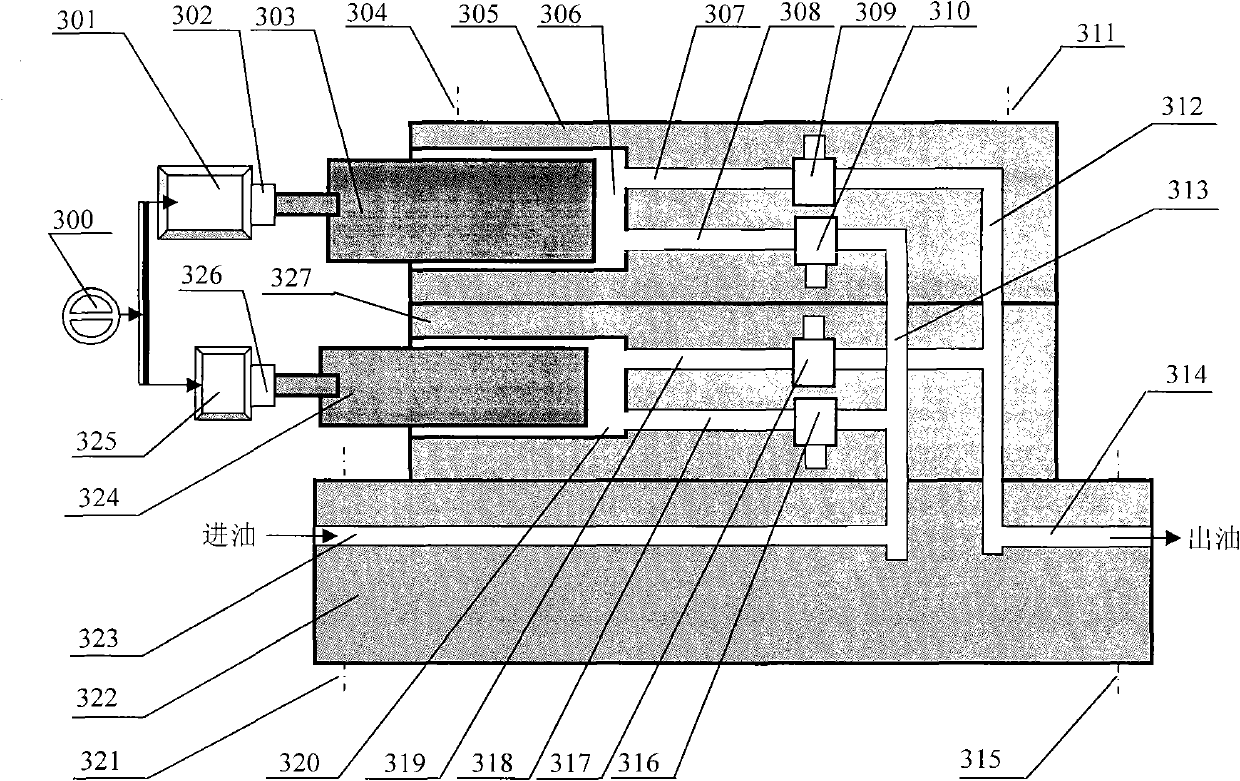 Electrical control variable plunger pump and pump control hydraulic system thereof