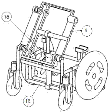 Angle controllable reclining and vertical electrical wheelchair with any sitting postures