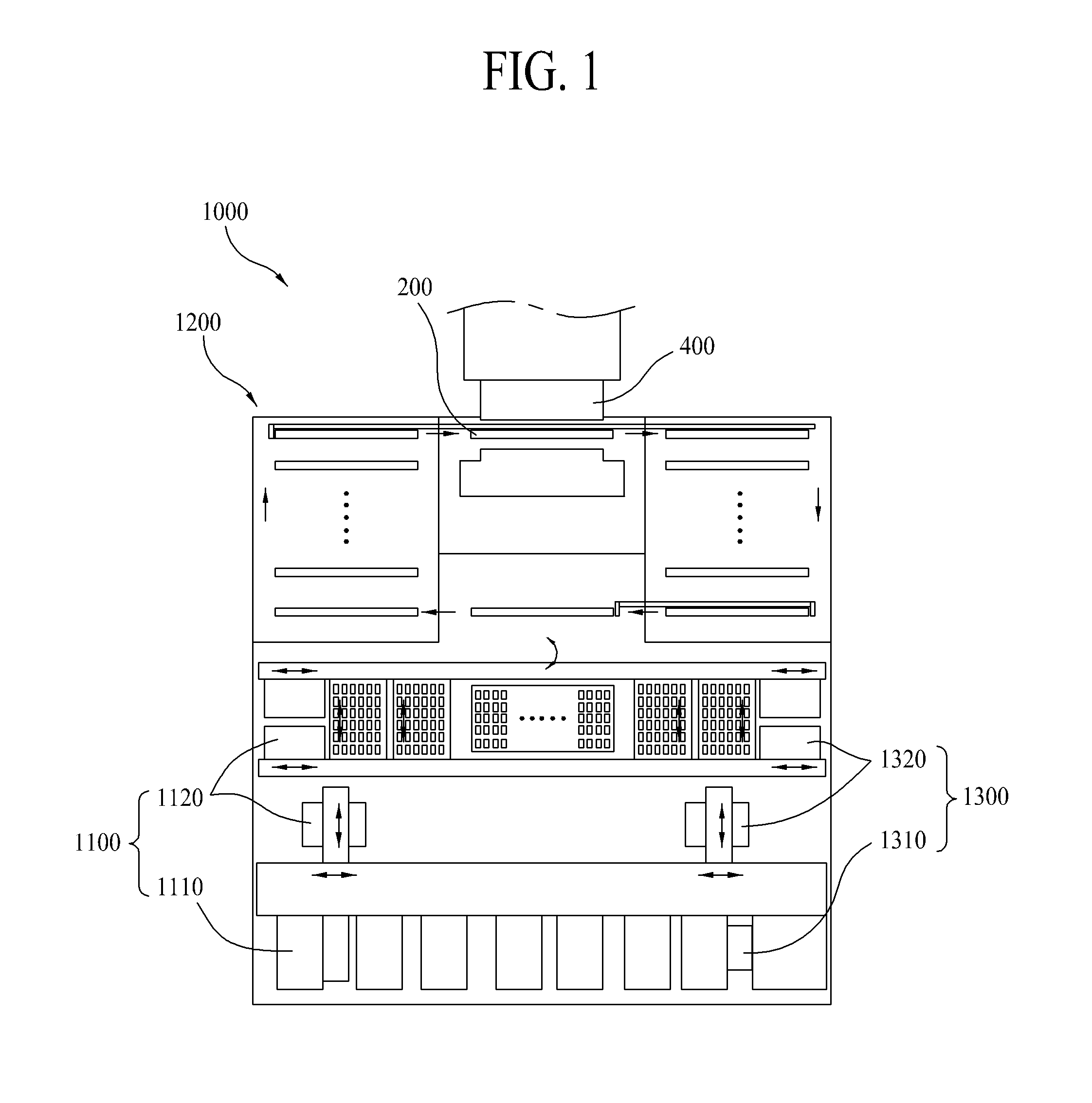 Apparatus for spinning test tray of in-line test handler and in-line test handler