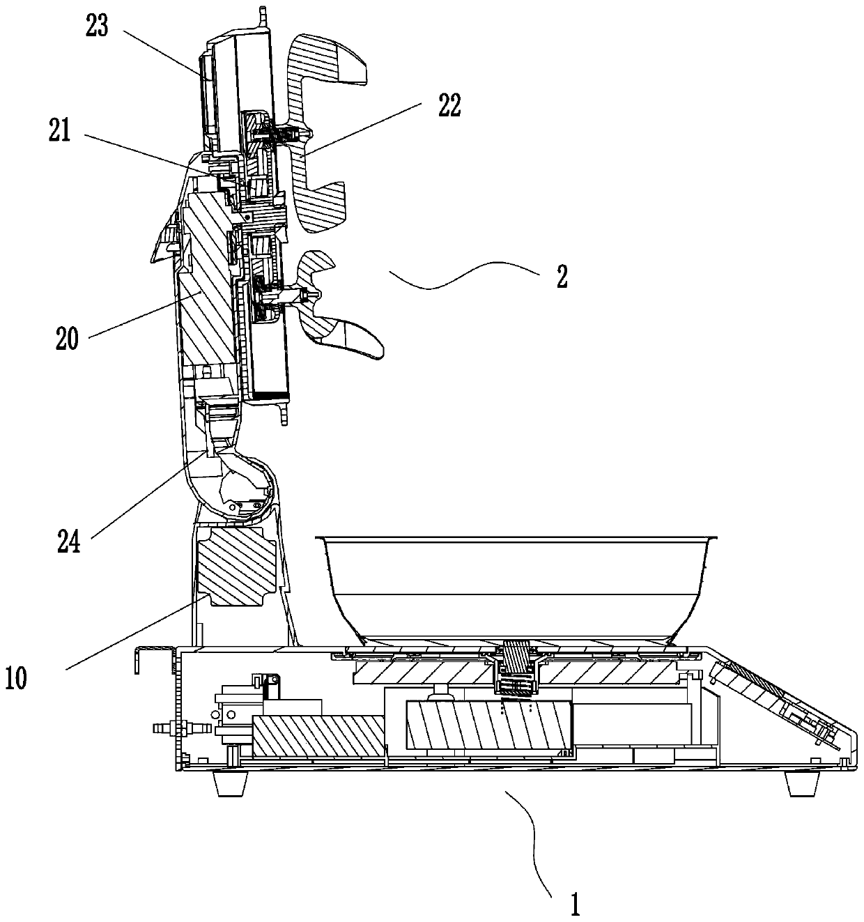 Easy-to-clean intelligent cooking equipment