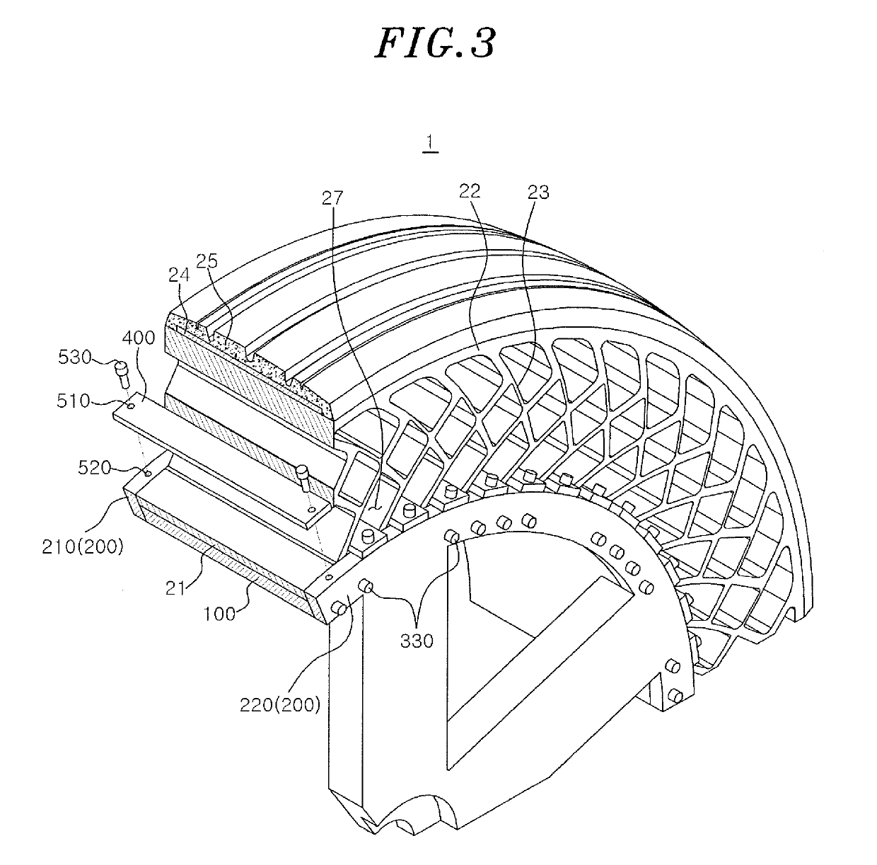 Rim for non-pneumatic tire and wheel including the same