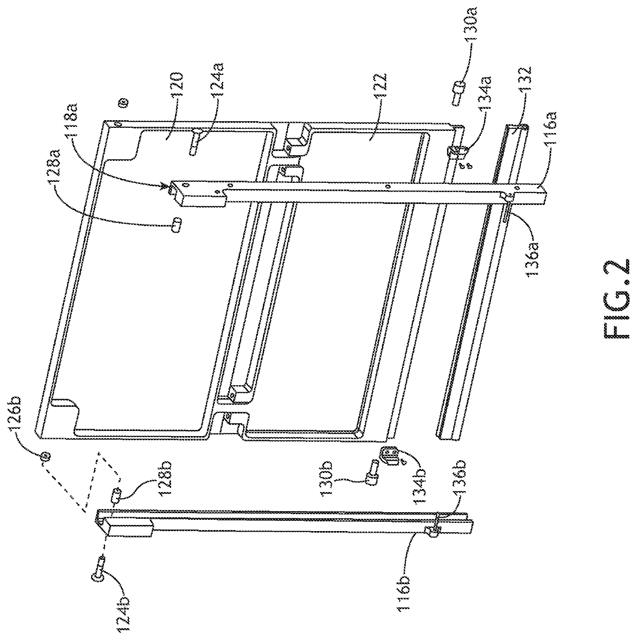 Bi-fold compartment door with spring assist and cam latch