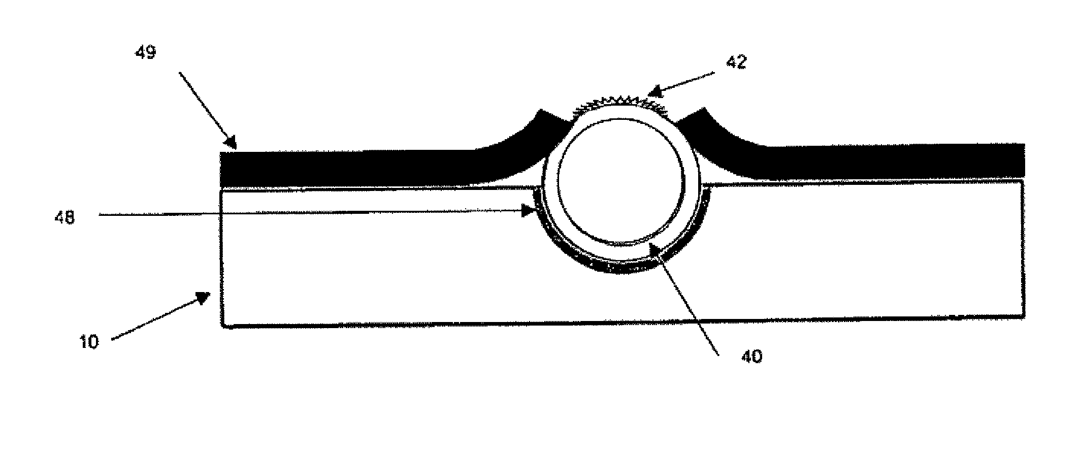 Manufacture of light-emitting panels provided with texturized micro-components