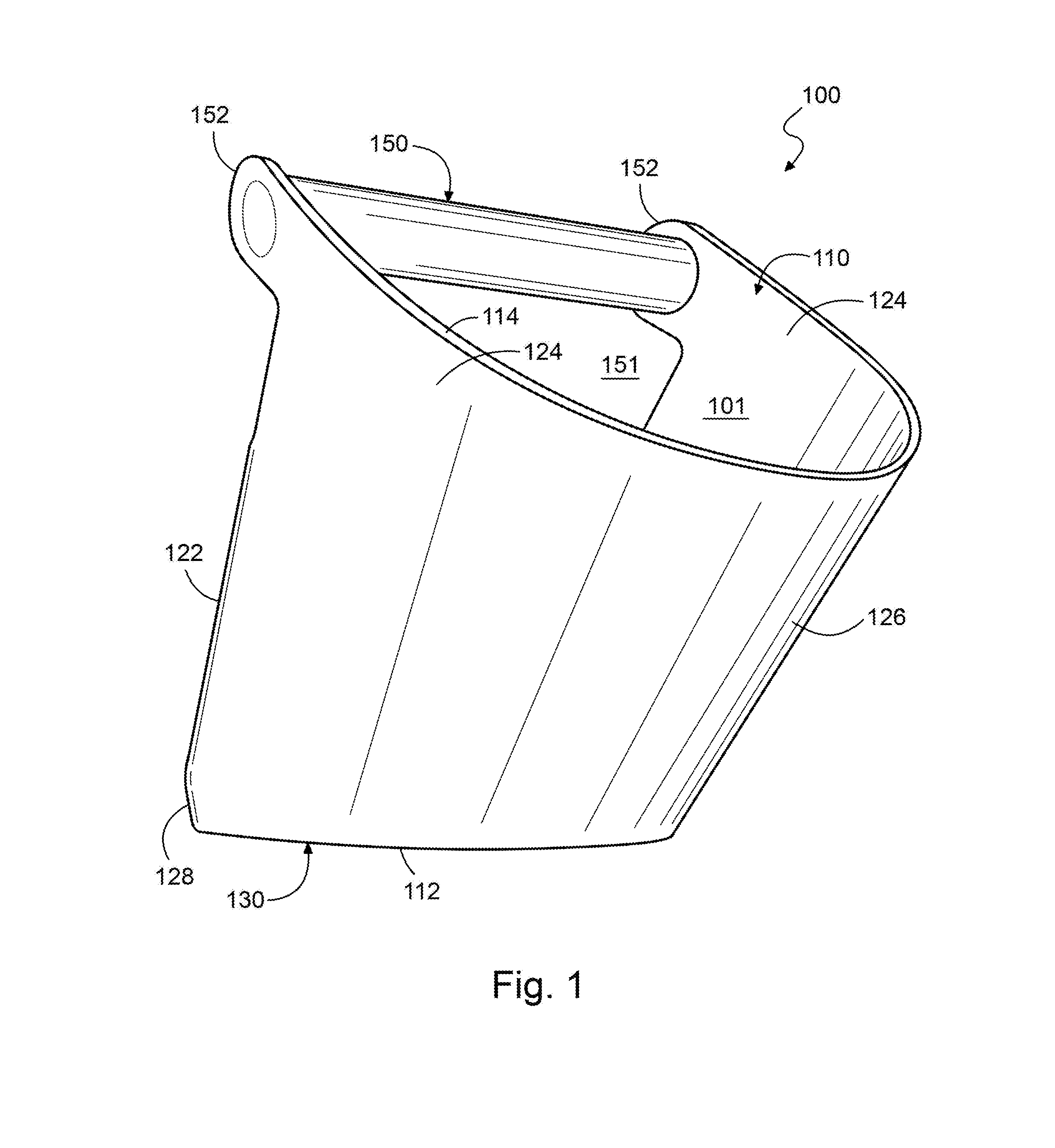 Handheld Fluid Container