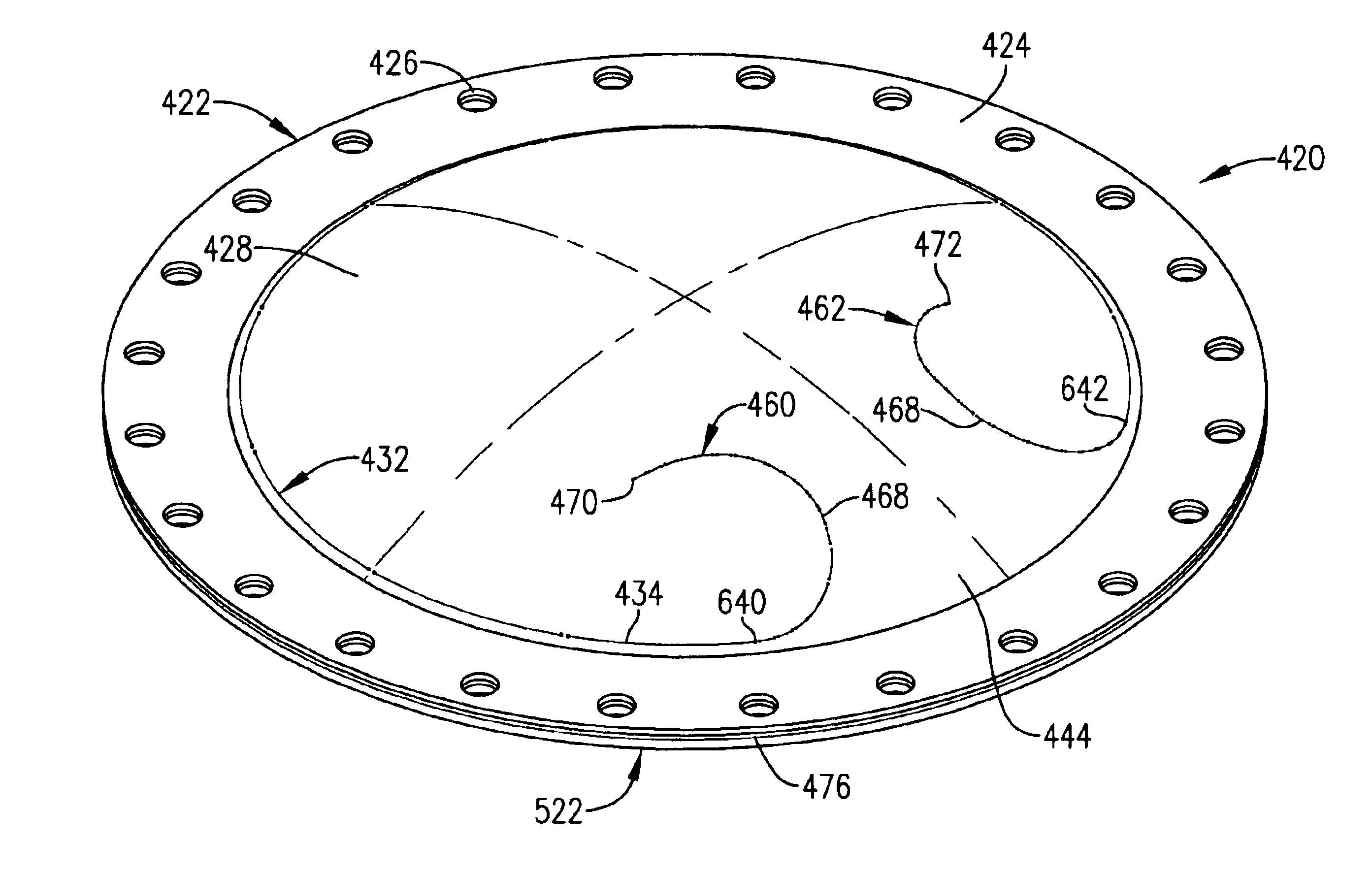 Non-fragmenting pressure relief apparatus