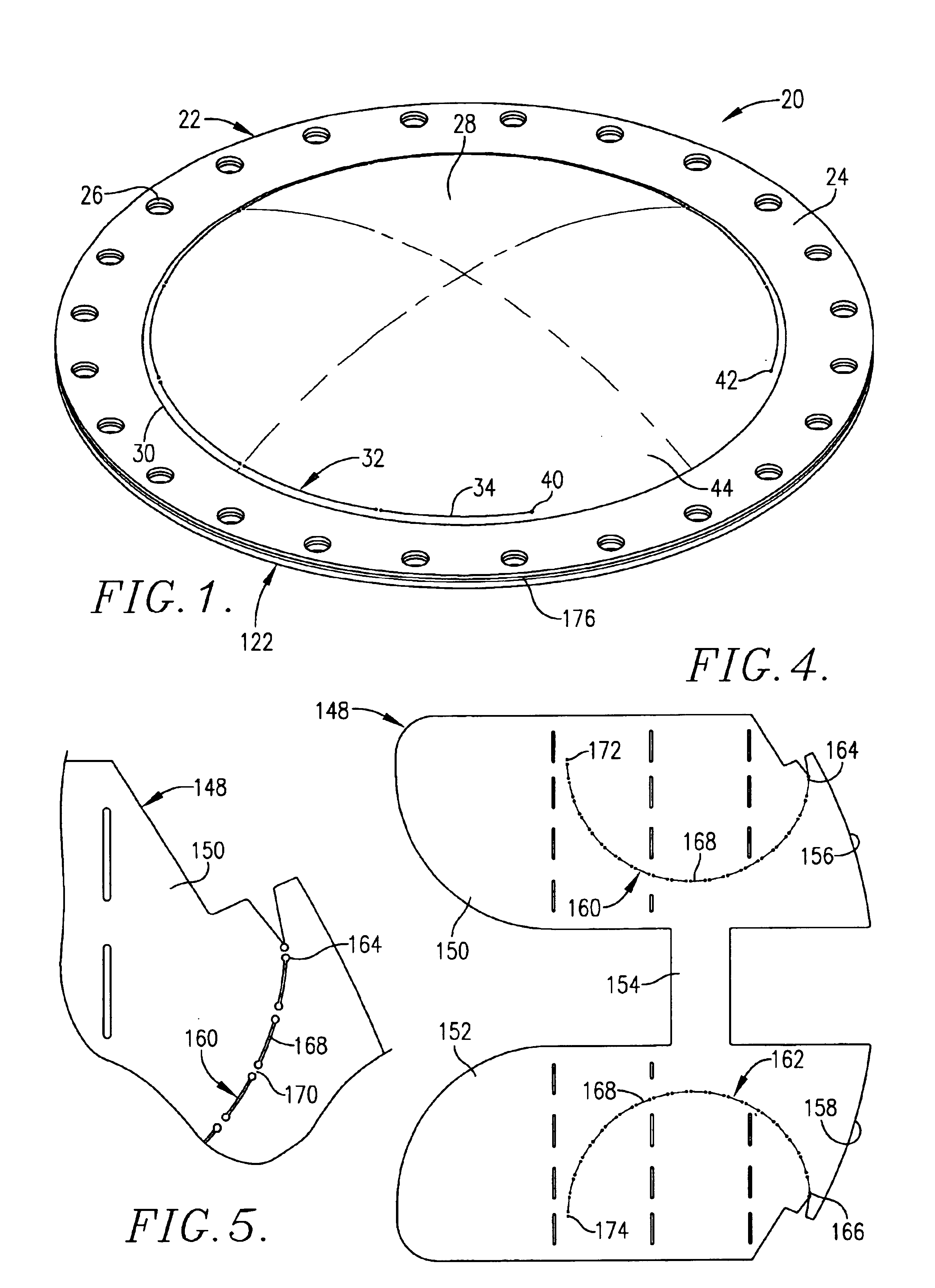 Non-fragmenting pressure relief apparatus