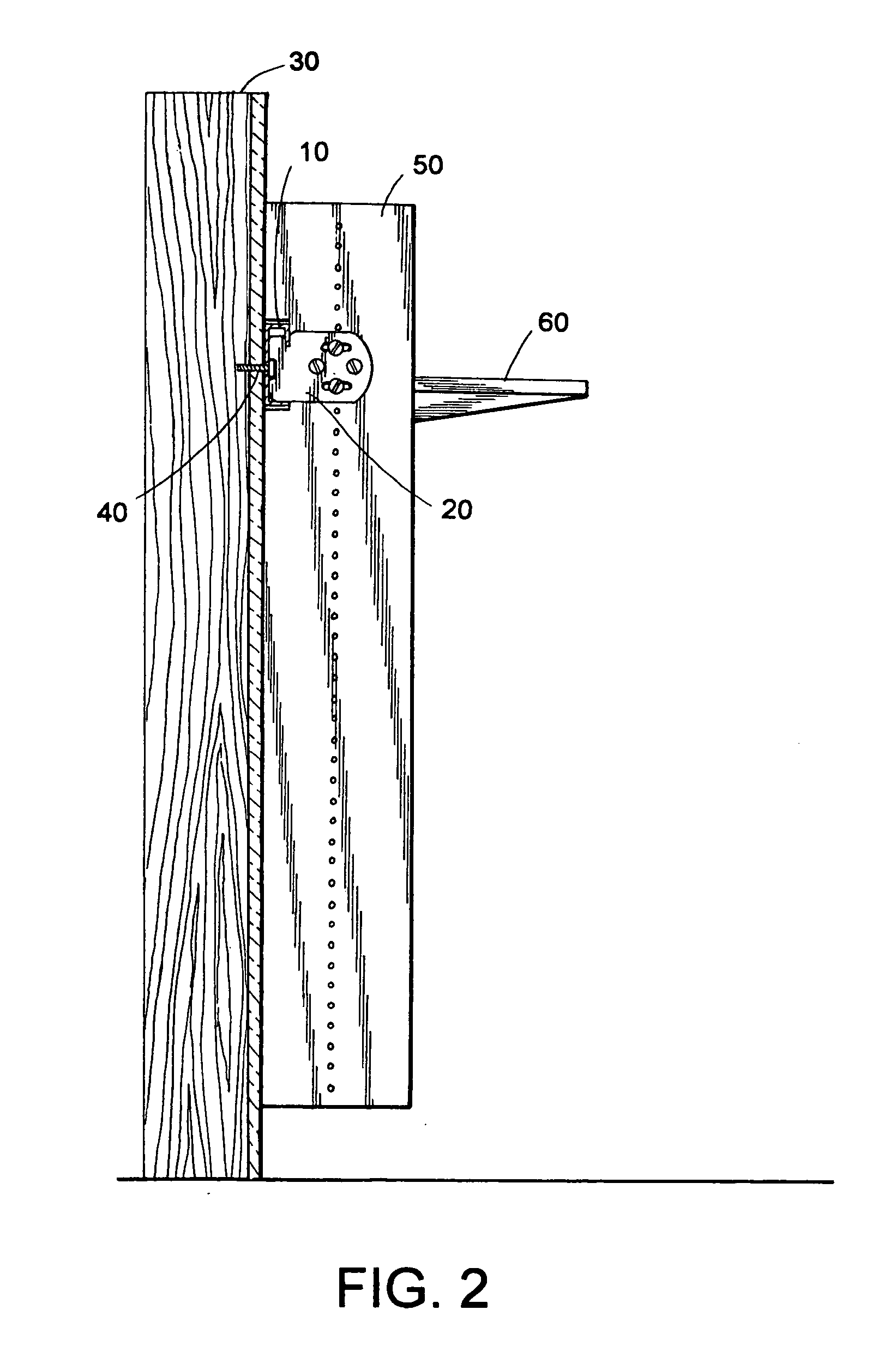 Closet partition system