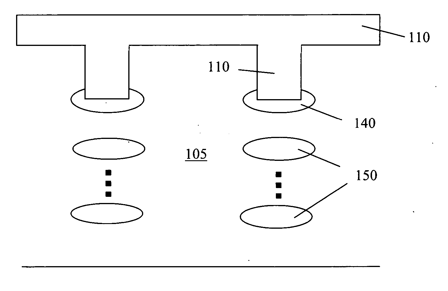 Junction barrier schottky (JBS) with floating islands