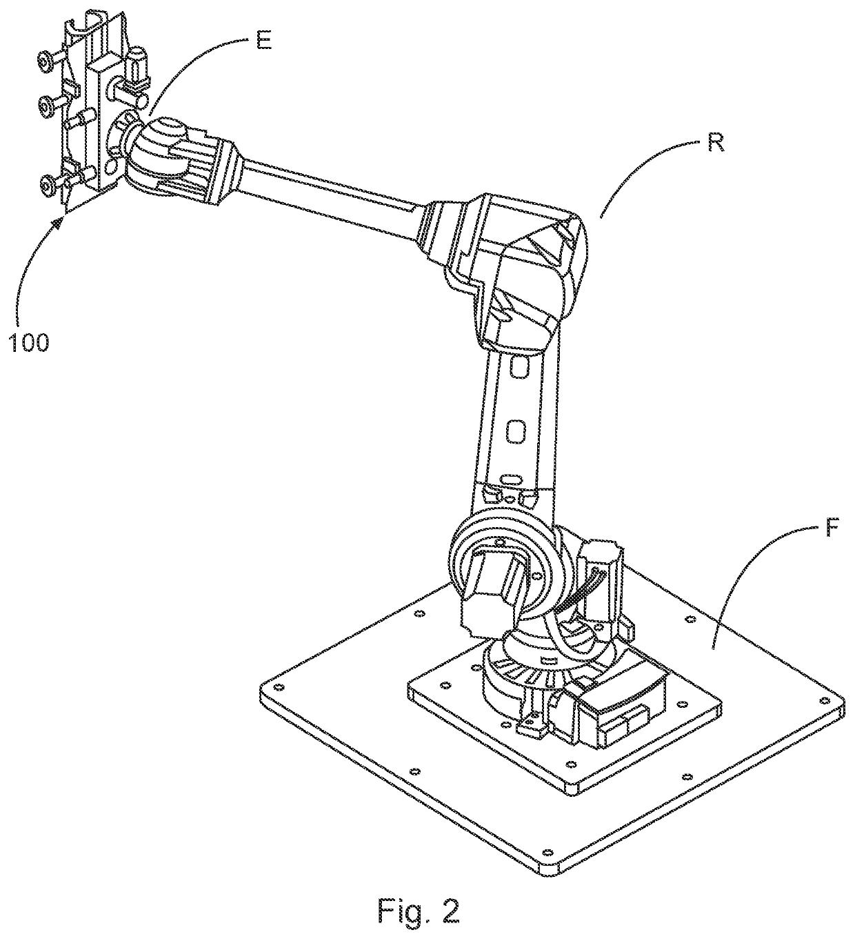 System for picking up, conveying, and delivering a product, and method of controlling such system