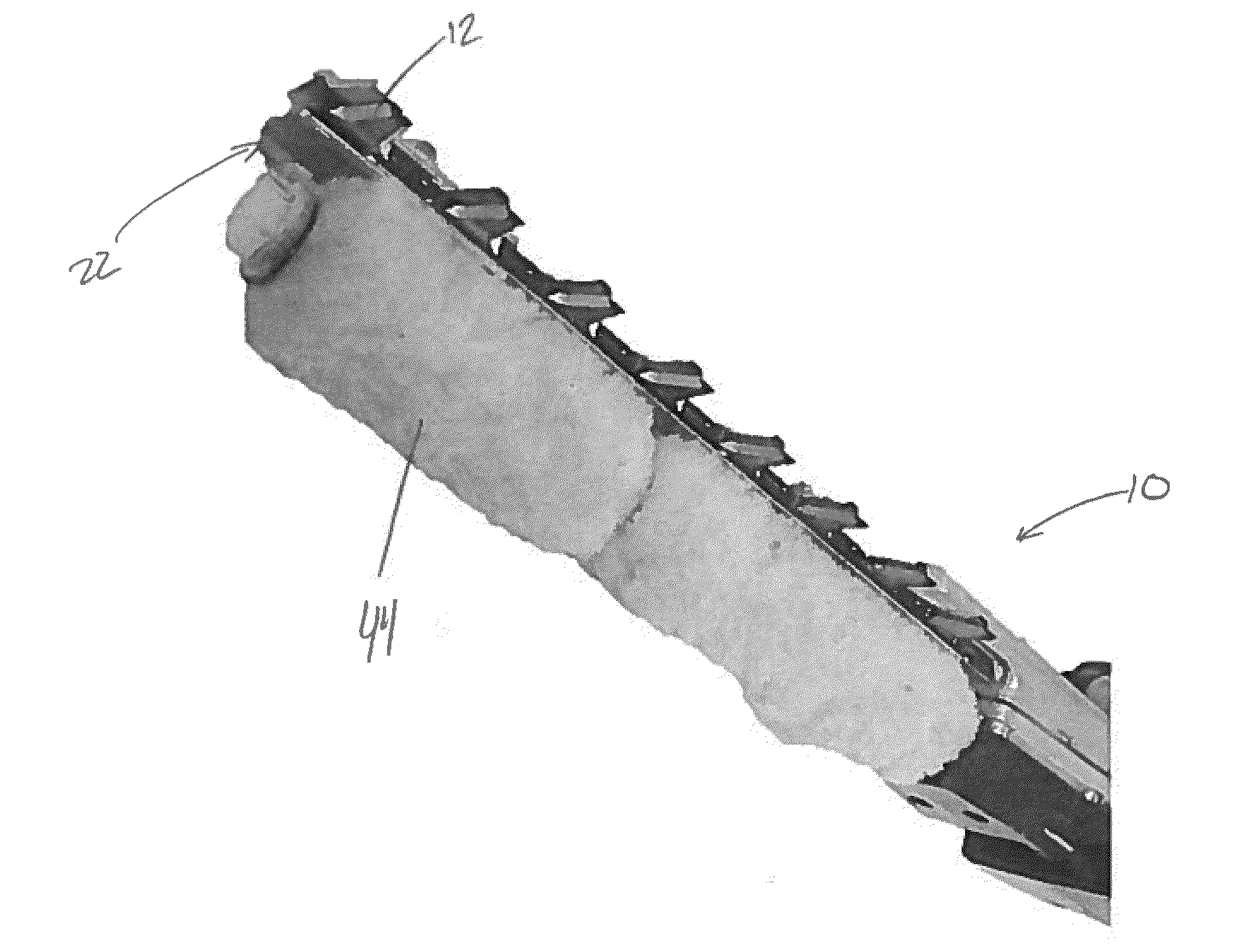 Vegetation cut and application method and apparatus