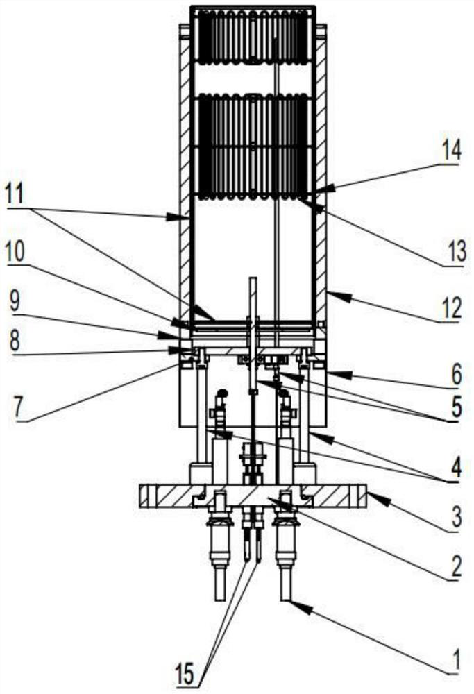 A metal point source for evaporation equipment and its application