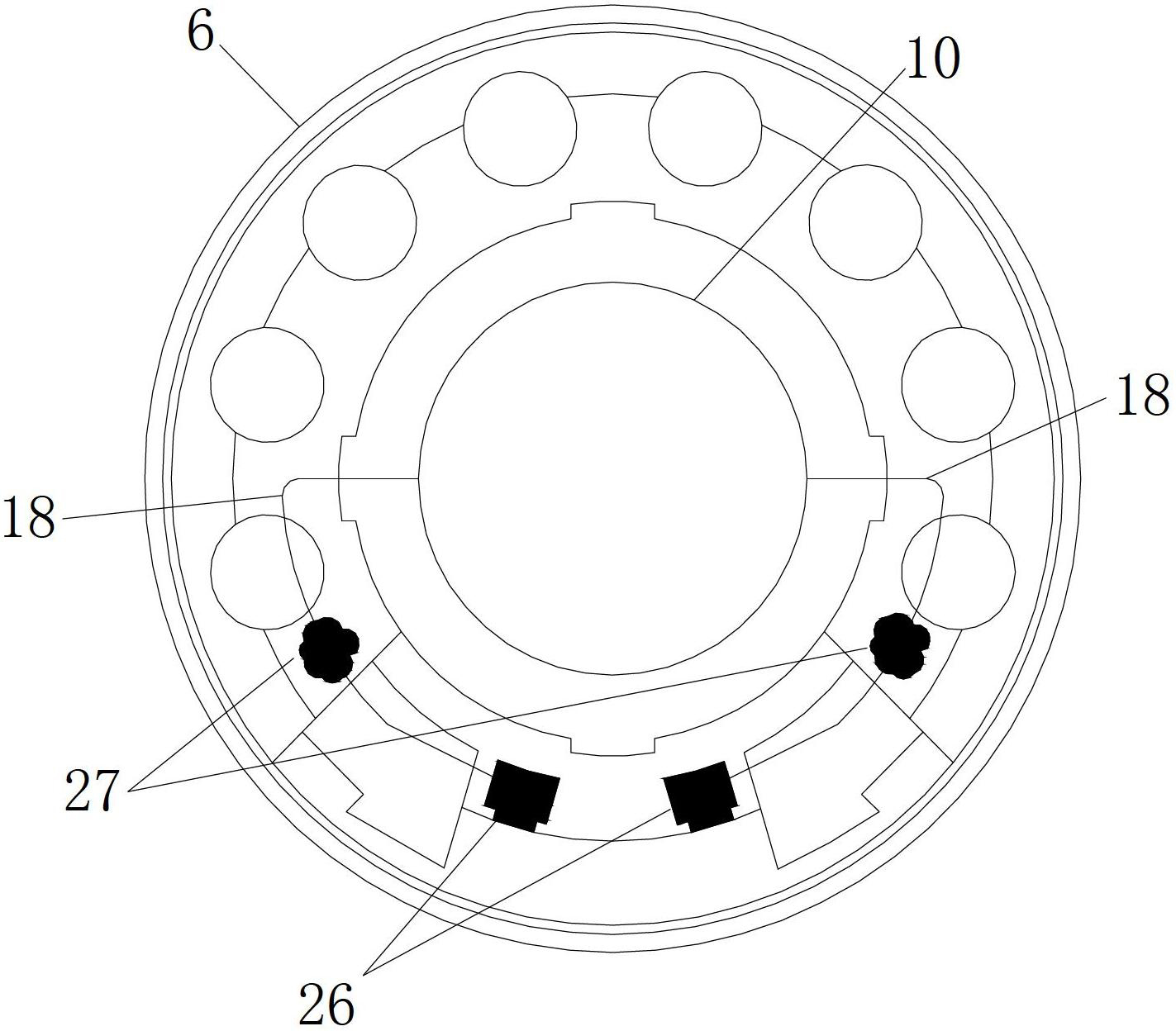 Lead spot welding tooling and line spot welding method for sound films of loudspeakers