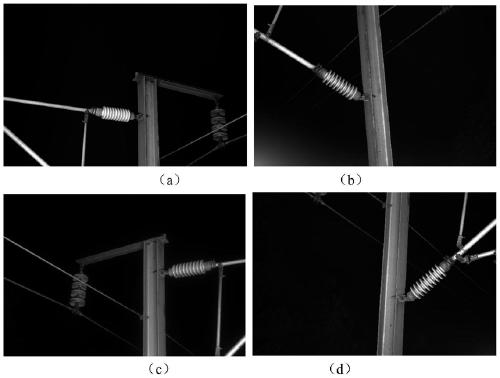 Overhead line system insulator state detection method based on robust principal component analysis method