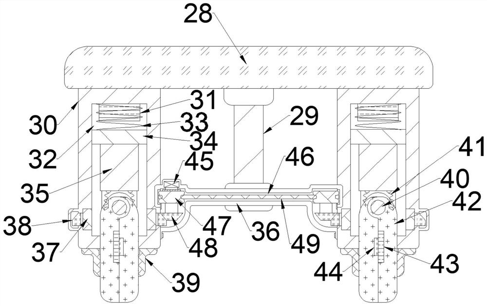 Anti-creeping cooking device with evacuation function