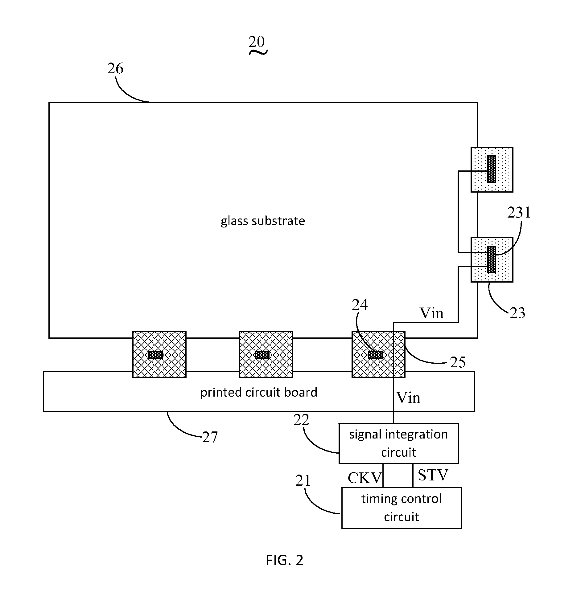 Active matrix display, scanning driven circuit and the method thereof