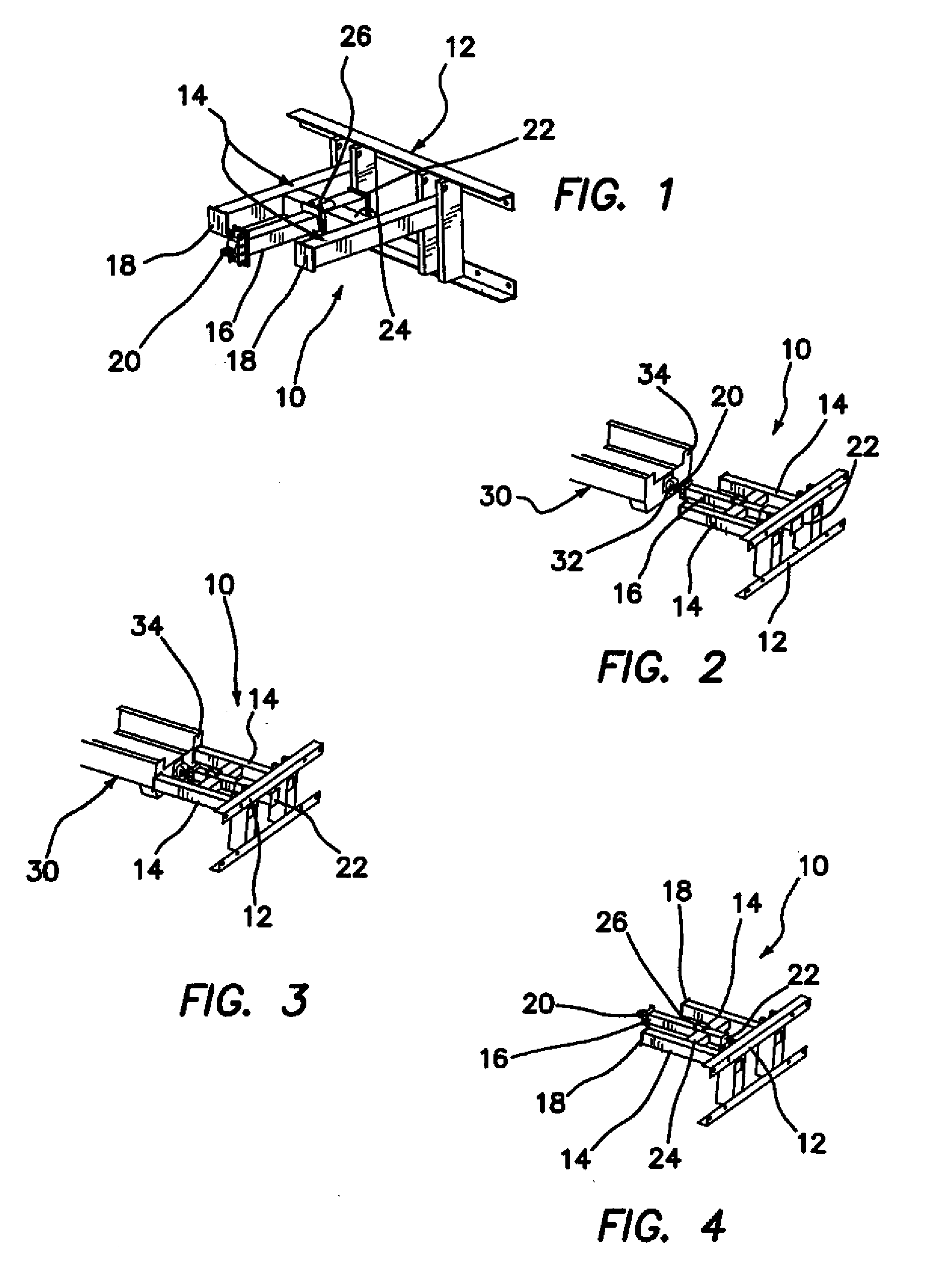 Trailer mounted crash attenuator