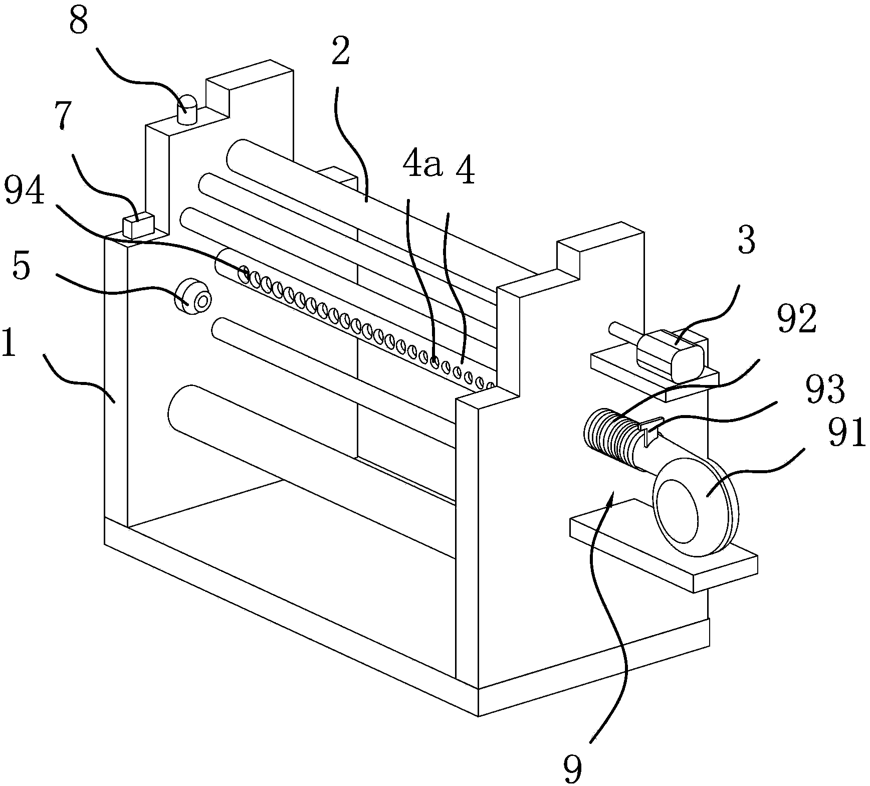 Broken yarn protection system of warp knitting machine