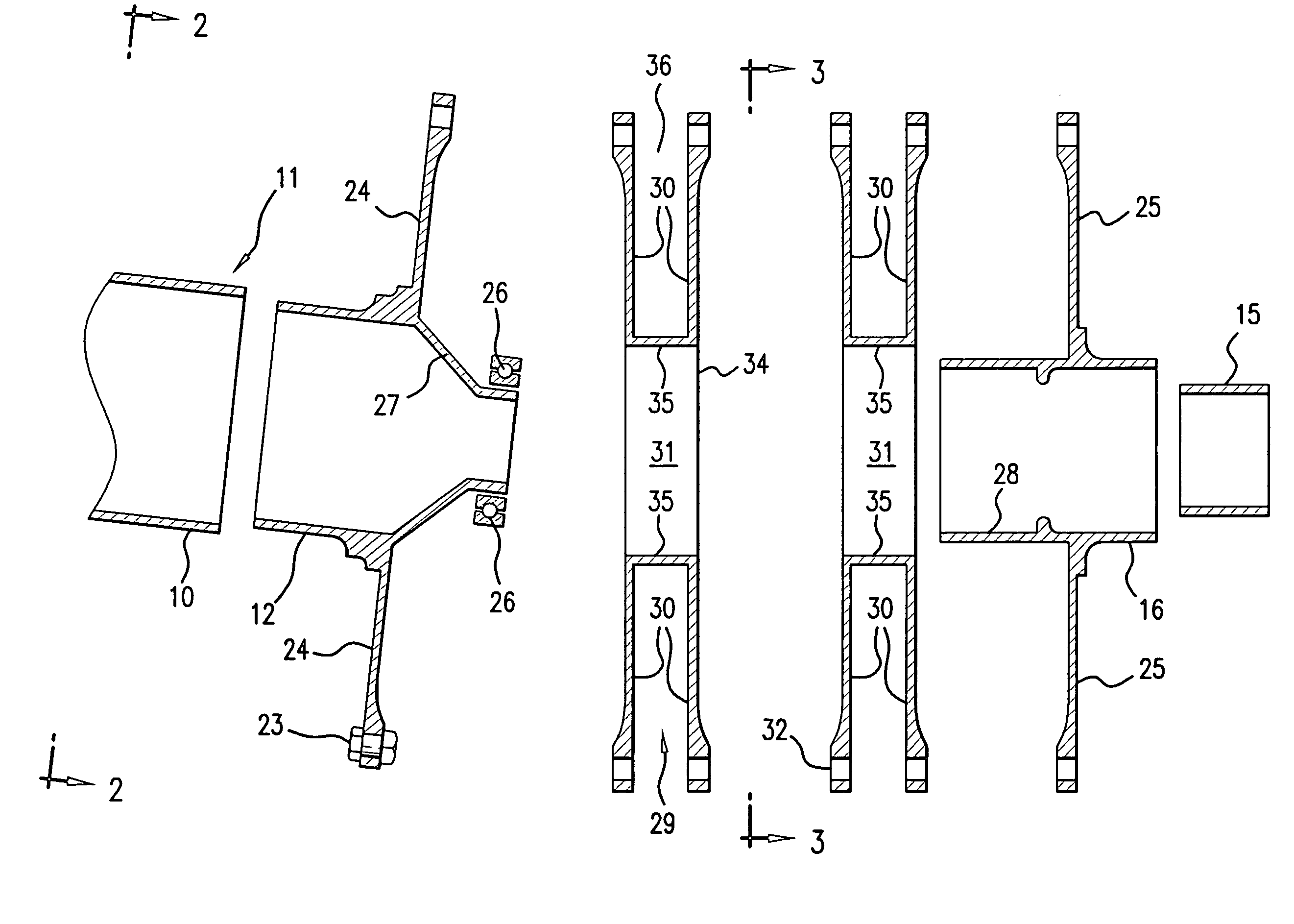 Star flexible coupling