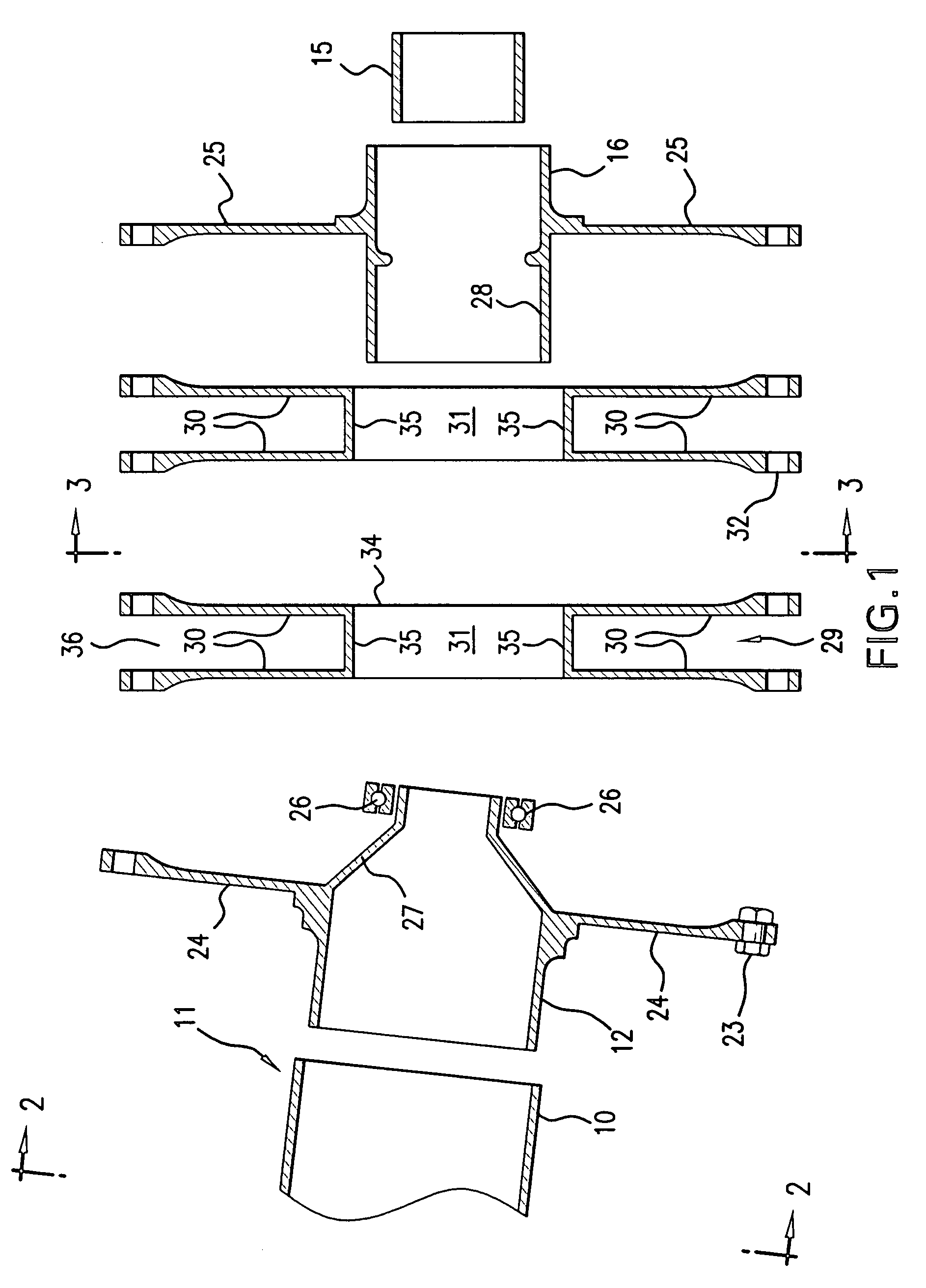 Star flexible coupling