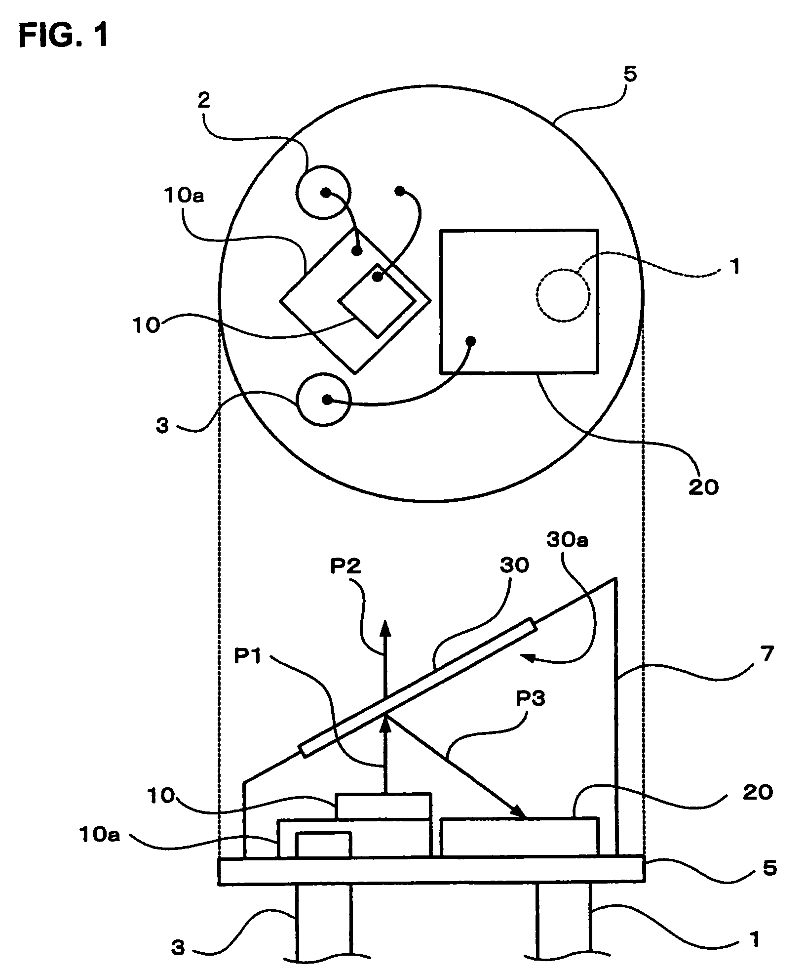 Optical module, and optical transmission device