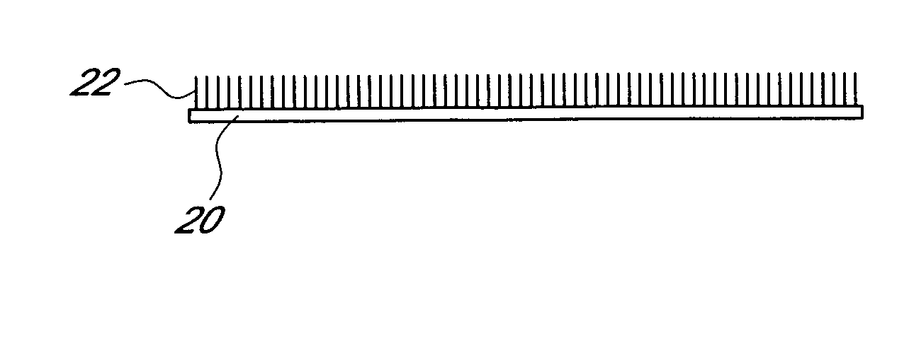 Fiber adhesive material