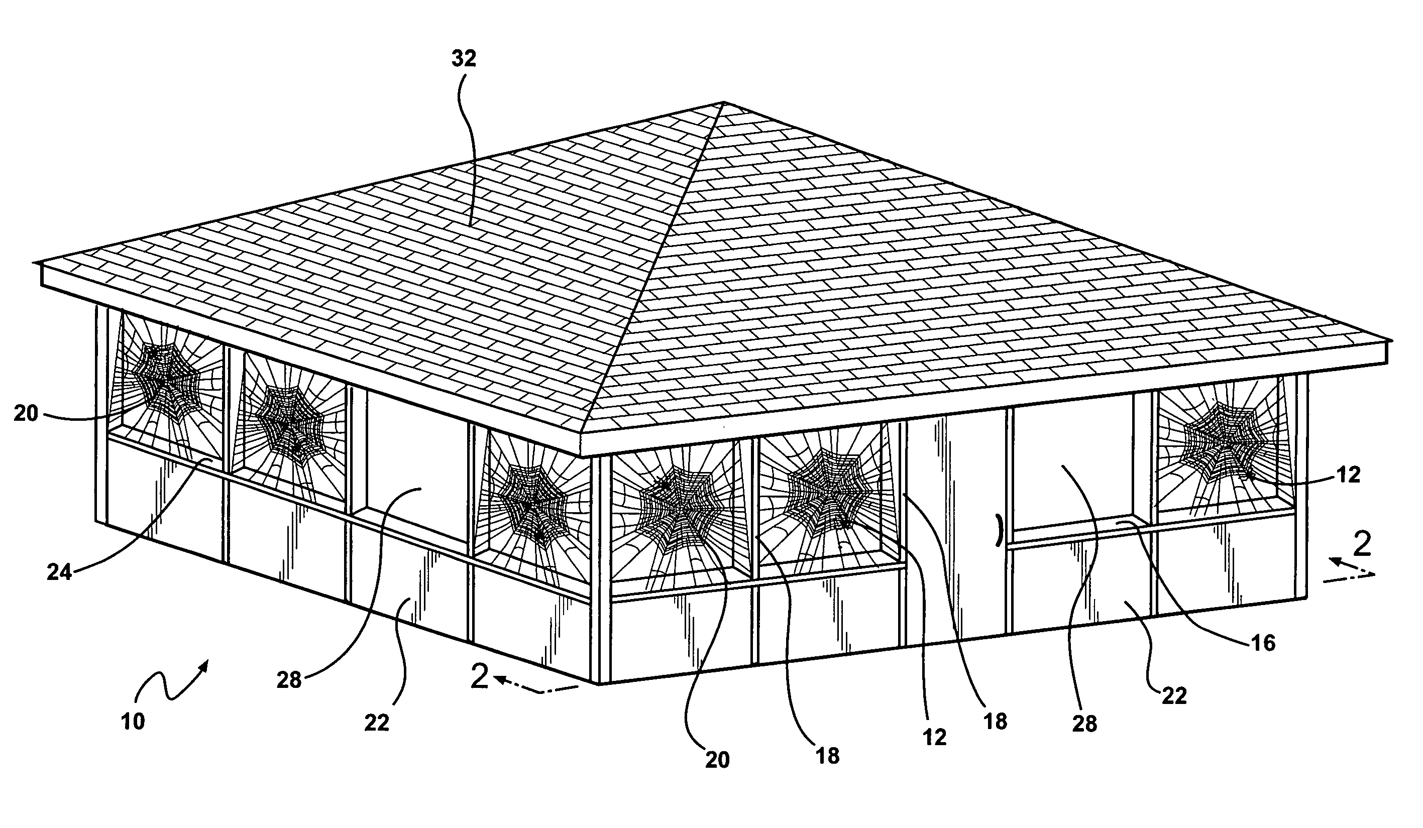 Method and housing assembly for farming members of the phylum arthropoda