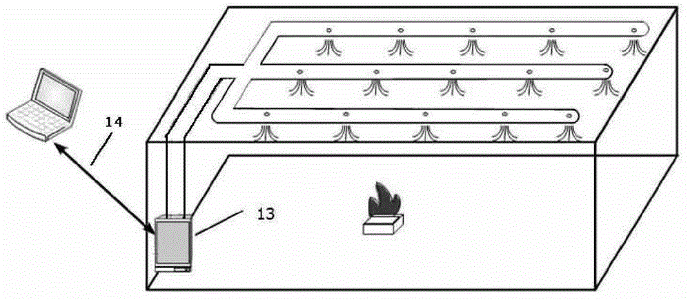 An aspirating high-sensitivity smoke particle detector and its application