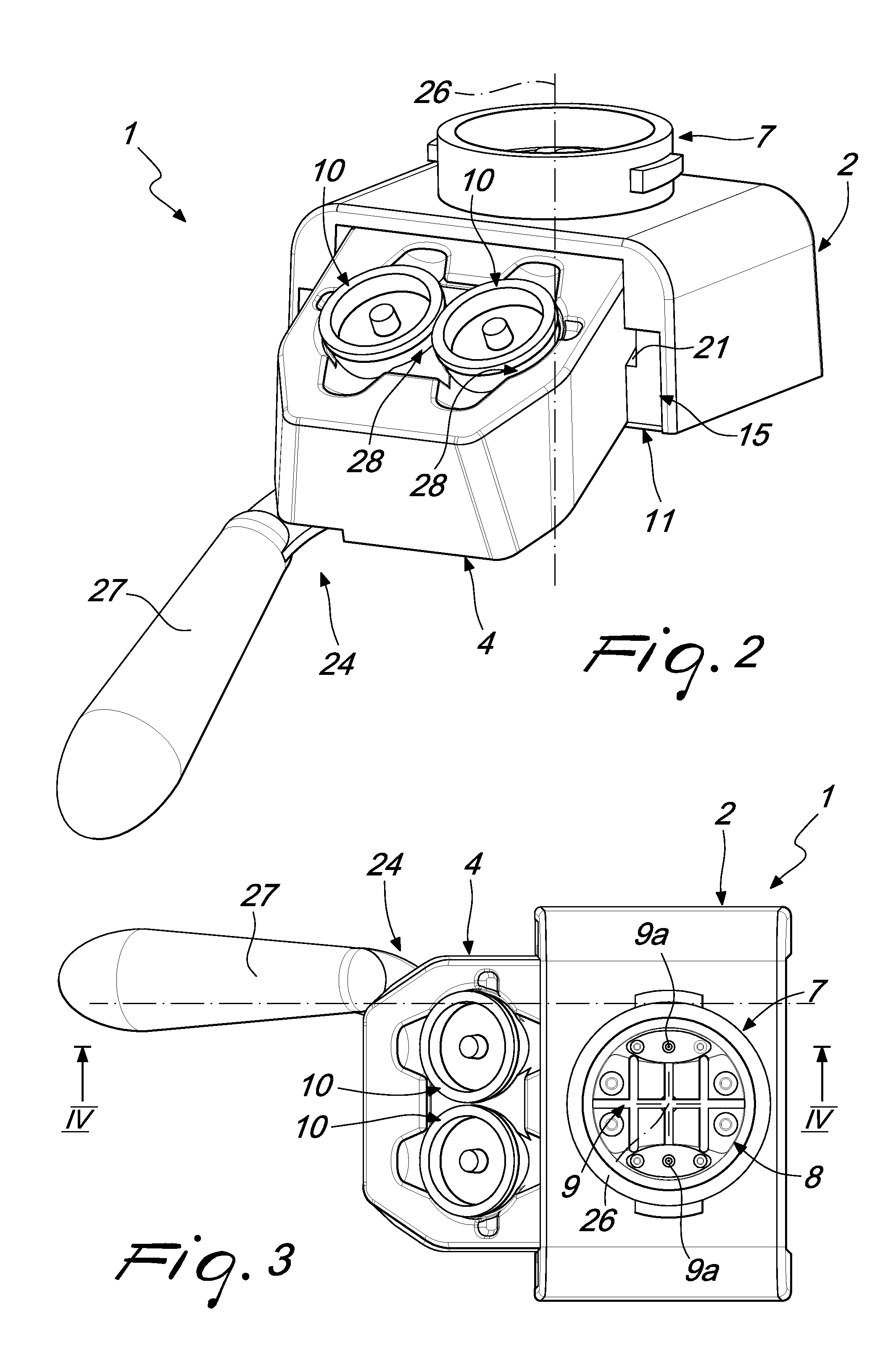 Adapter for beverage preparation machines, particularly for making espresso coffee