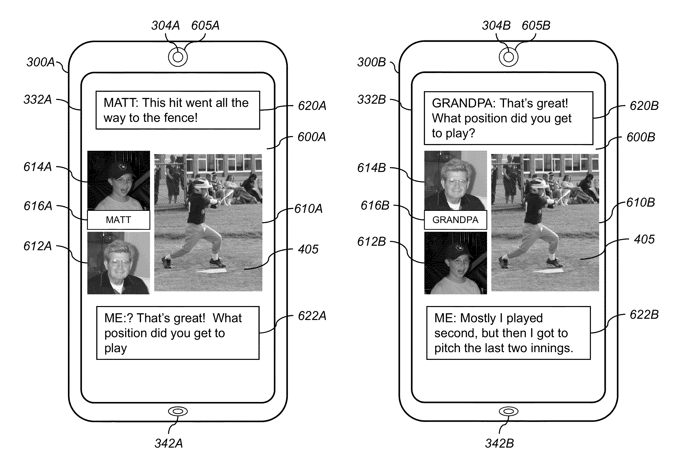 Forming a multimedia product using video chat