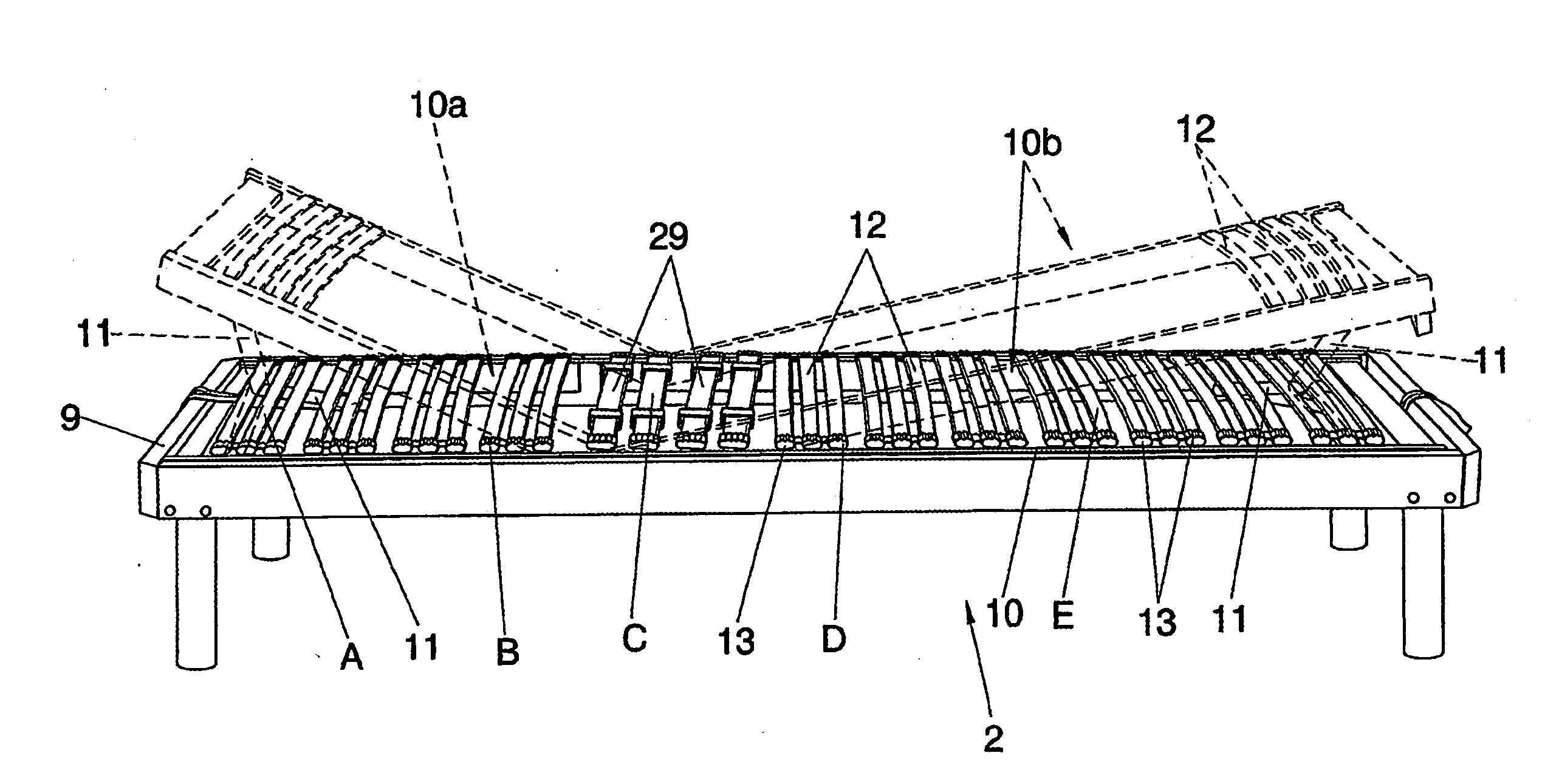 Therapeutic rest bed