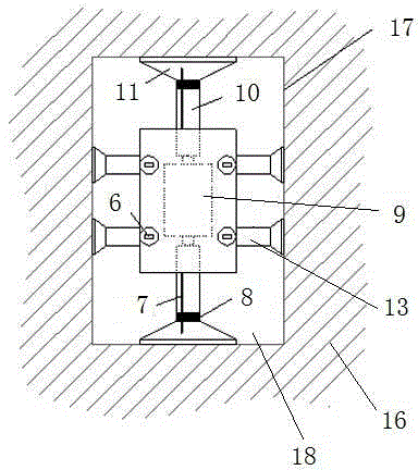 Deep stratum horizontal resistance coefficient in-situ tester