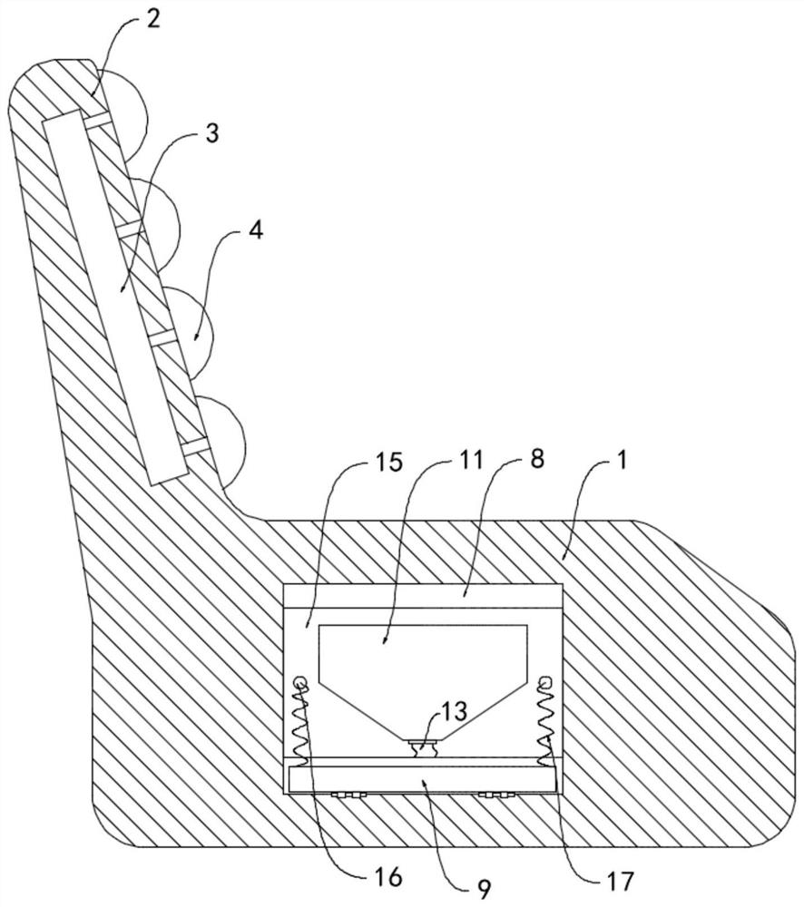 Medical diagnosis and treatment arm-chair special for digestive system department