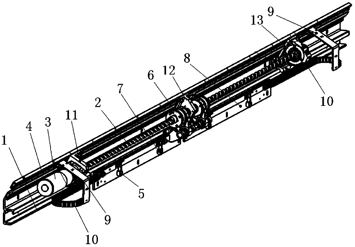 Bearing and driving mechanism for sliding door of urban rail vehicle