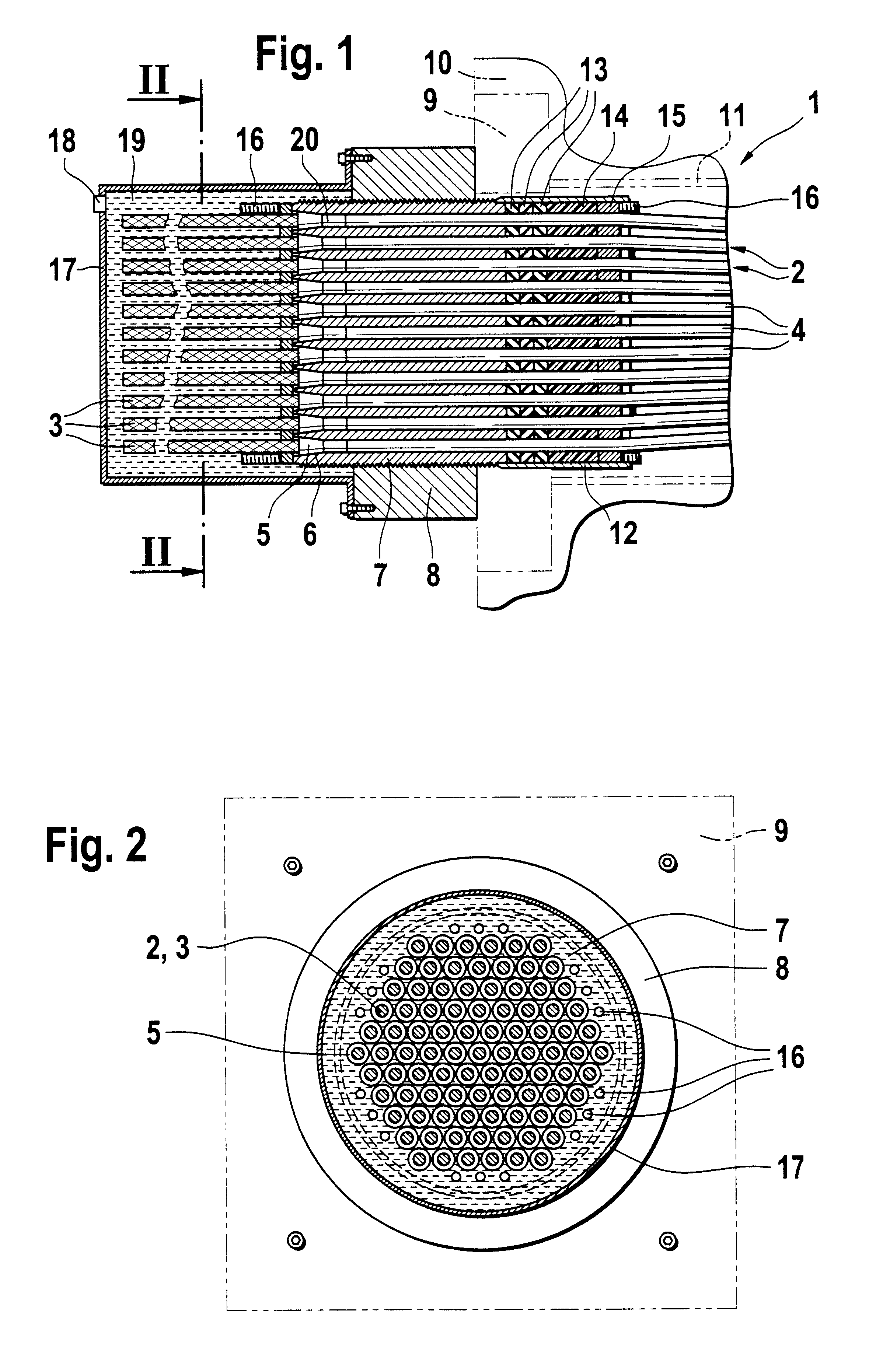 Process for the installation and tensioning of a brace having a false bearing, in particular a stay cable for a cable-stayed bridge and anchoring device with which to carry out the process