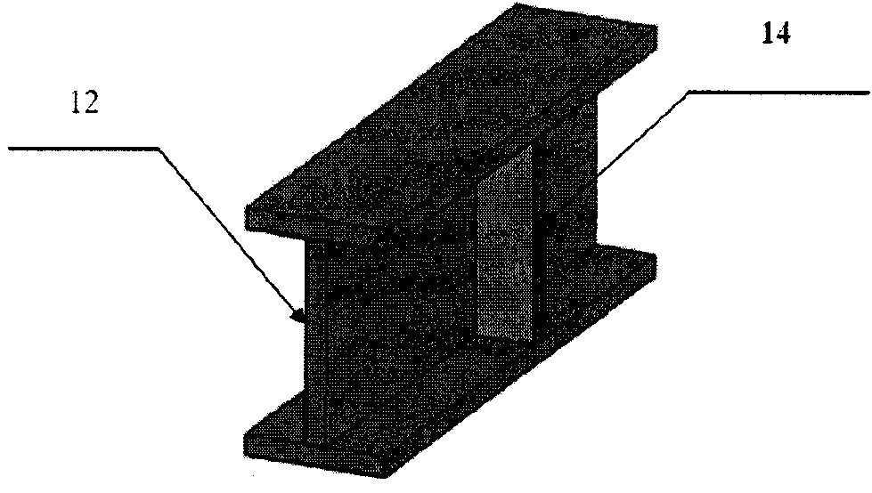 Active anti-shear concrete supporting structure for reinforcing deep sliding surfaces of rock slopes