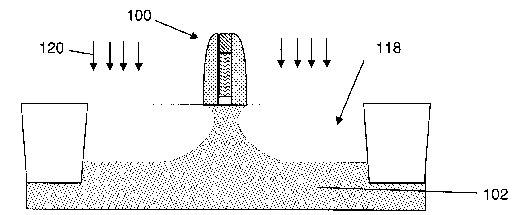 BORON DOPED SiGe HALO FOR NFET TO CONTROL SHORT CHANNEL EFFECT