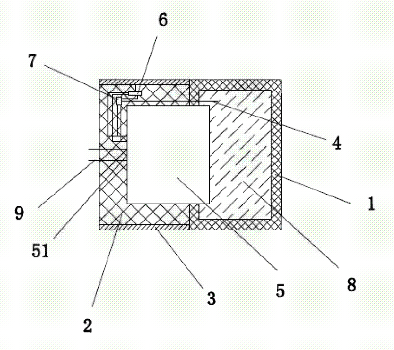 Micro-power supply used inside human body