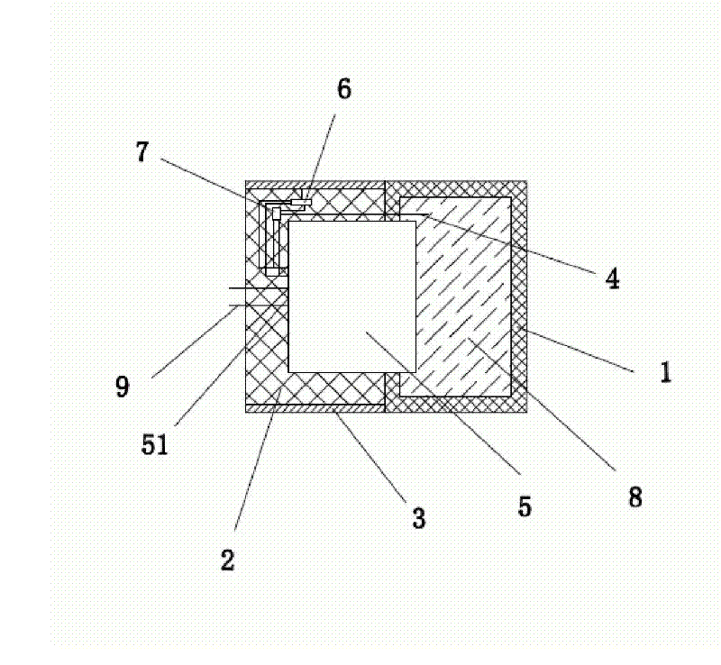 Micro-power supply used inside human body