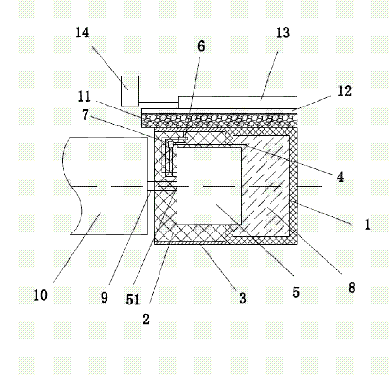 Micro-power supply used inside human body