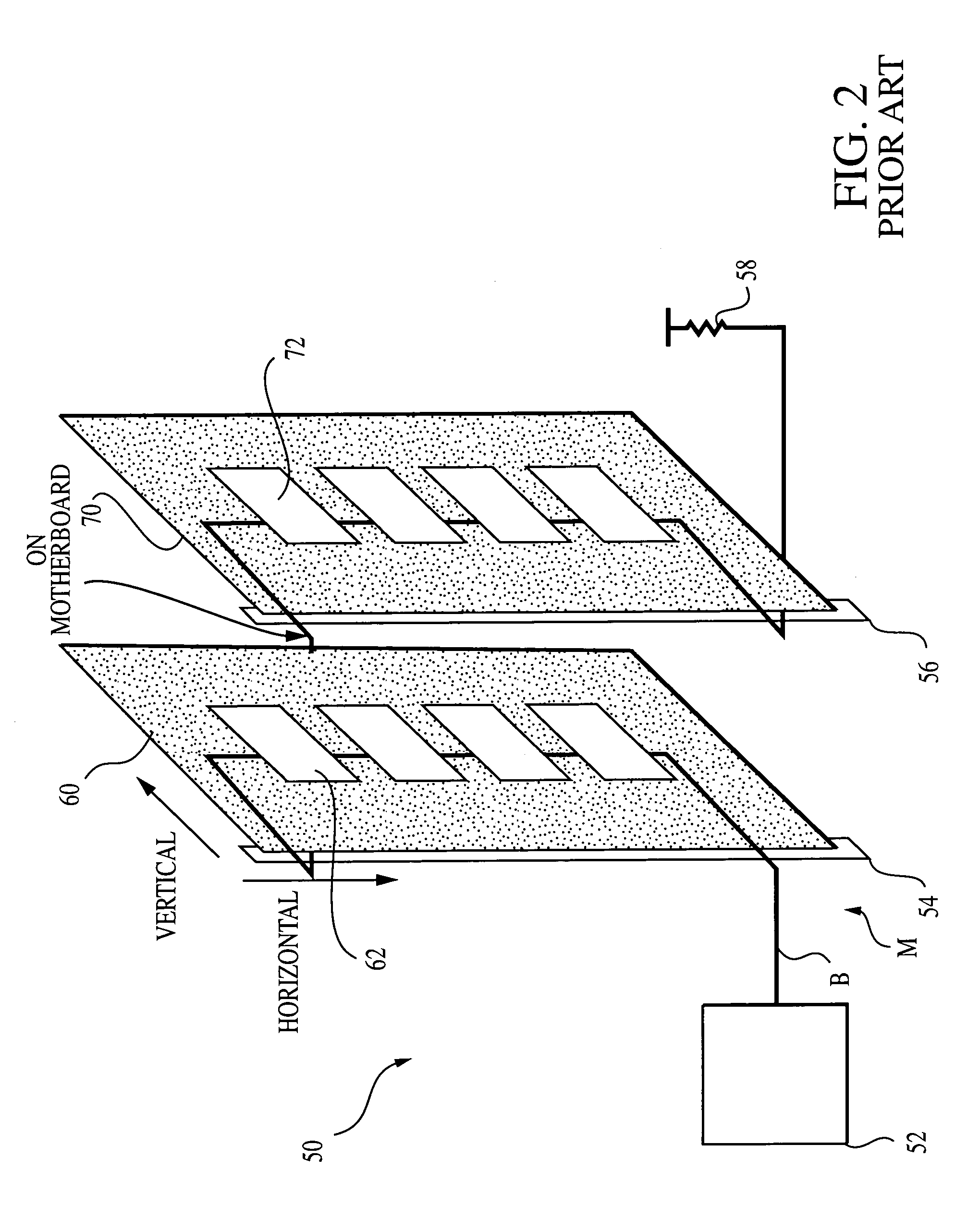 High speed bus topology for expandable systems