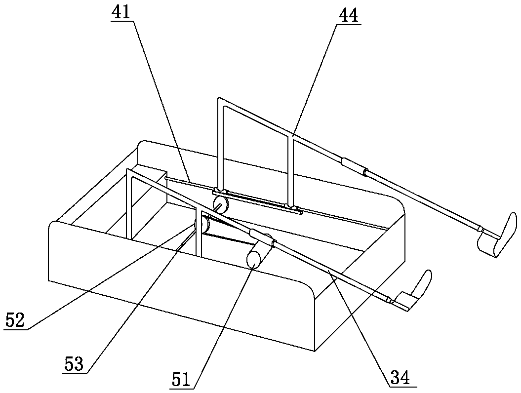 A limb movement rehabilitation machine