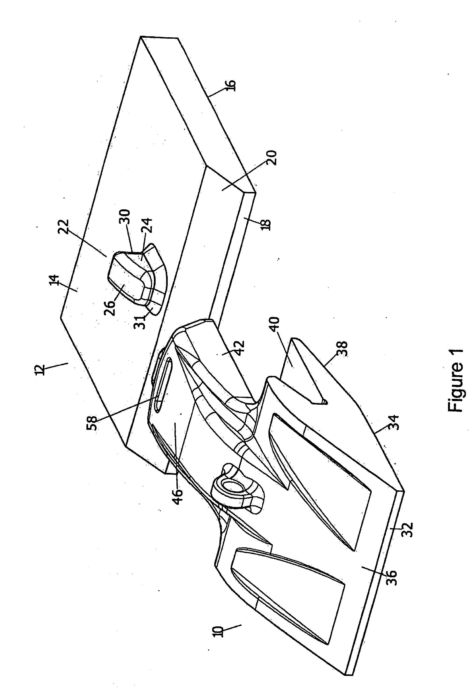 Mechanical attachment system and associated failure mechanism