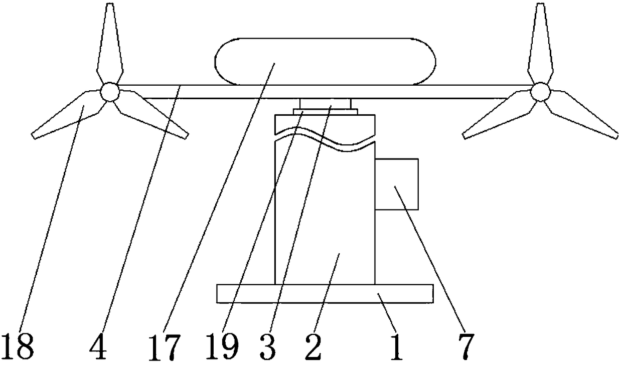 Tidal power generation device with lifting function