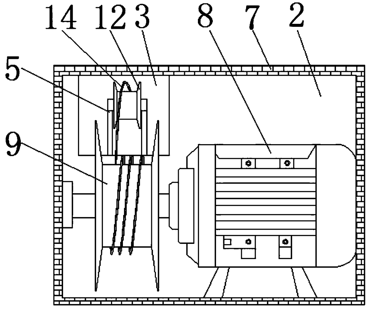 Tidal power generation device with lifting function