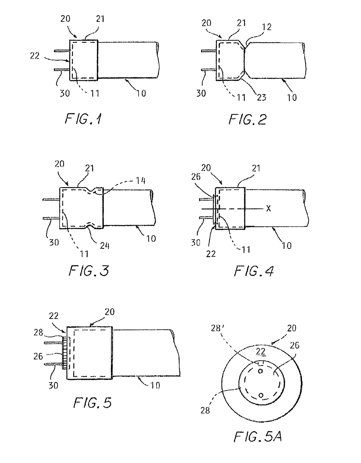 LED lighting apparatus with swivel connection