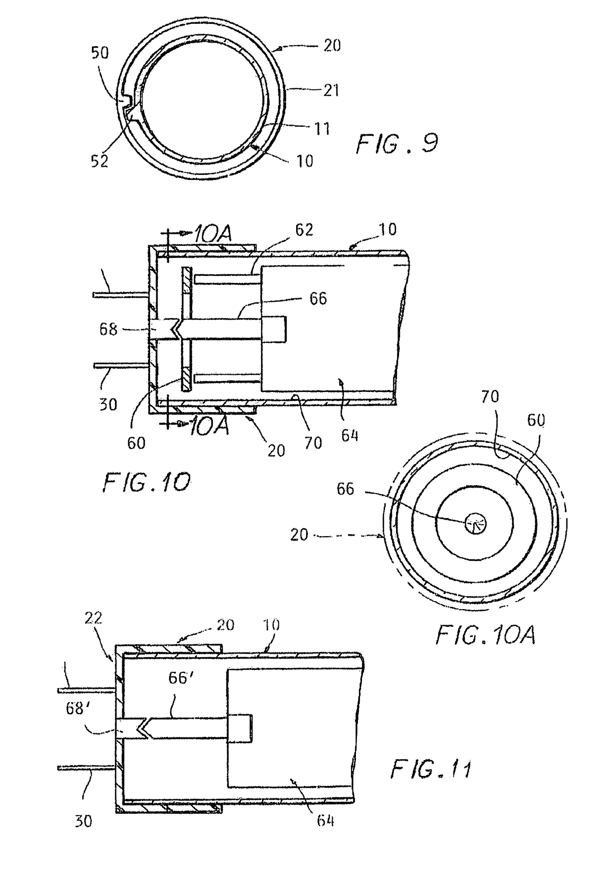 LED lighting apparatus with swivel connection