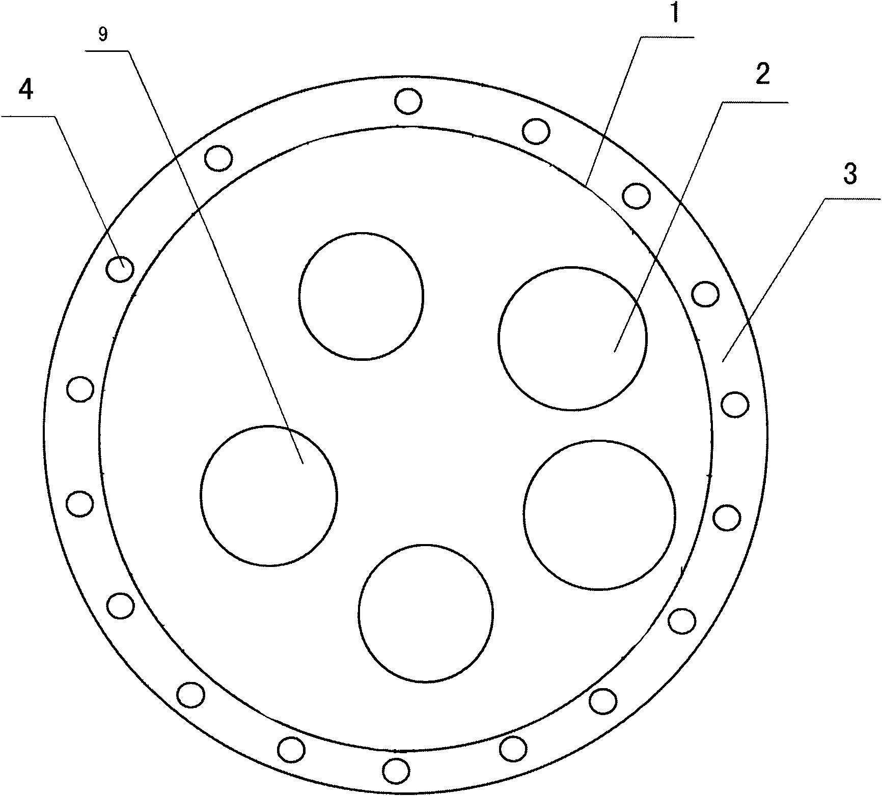 Horizontal protective net of drain well cover