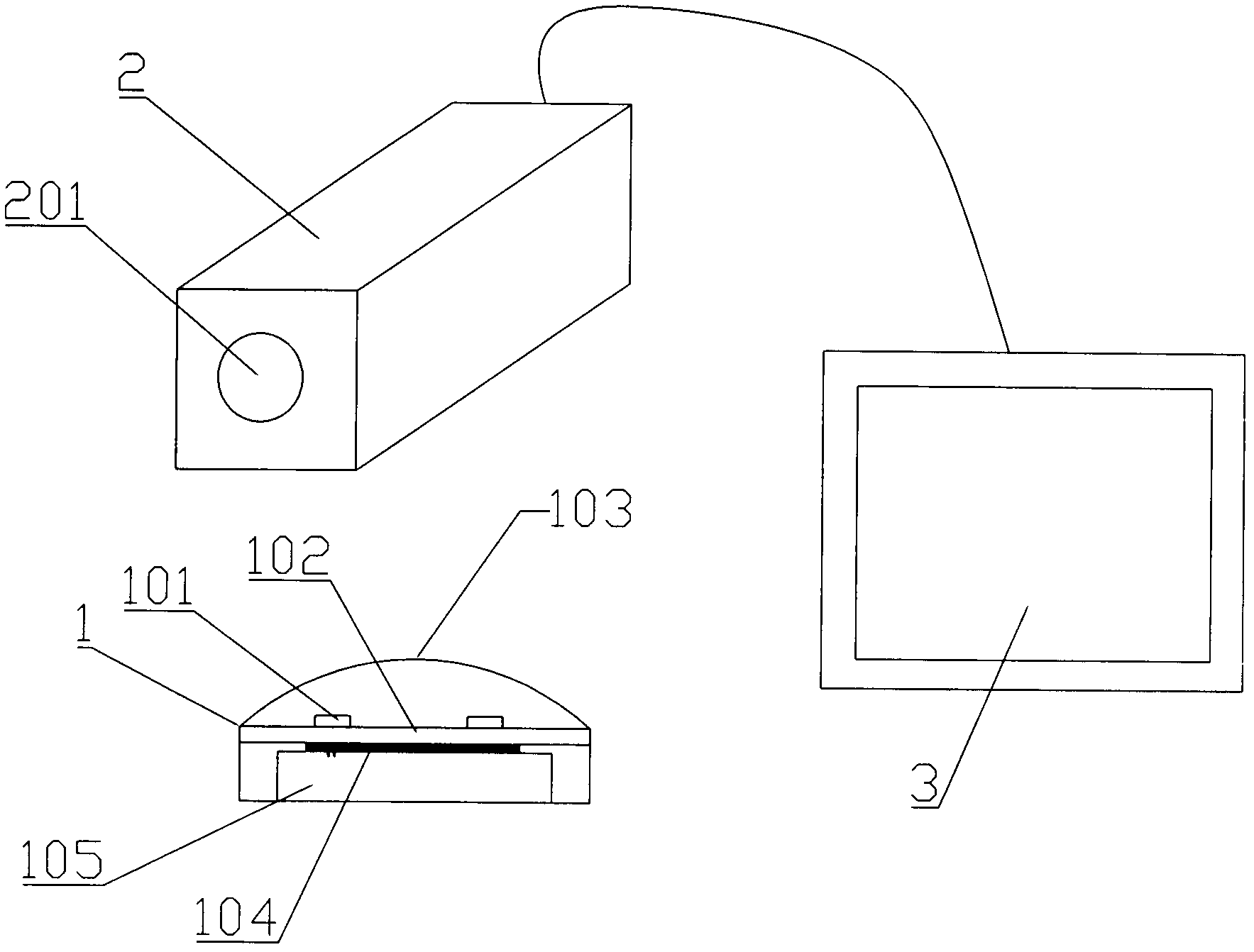 Portable far-infrared limb vascular puncture auxiliary system